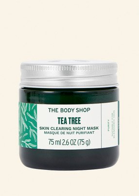 Нощна маска за лице против несъвършенства Чаено дърво 75 ml