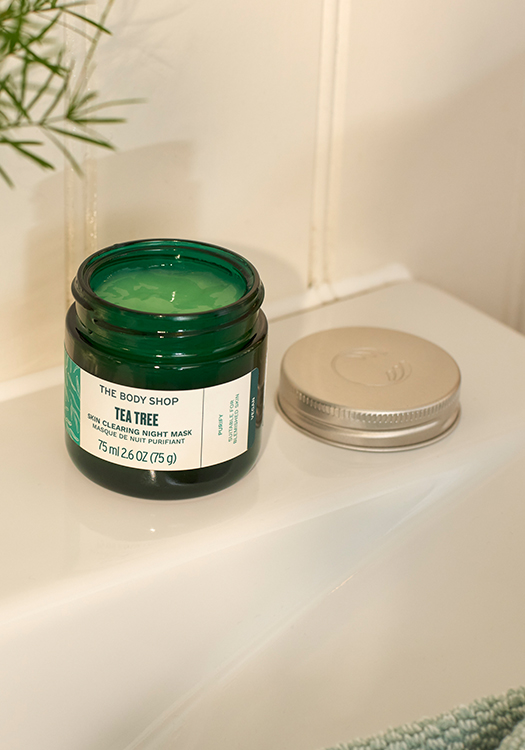 Нощна маска за лице против несъвършенства Чаено дърво 75 ml