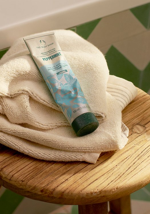 Ревитализиращ ексфолиант за крака Peppermint 100 ml