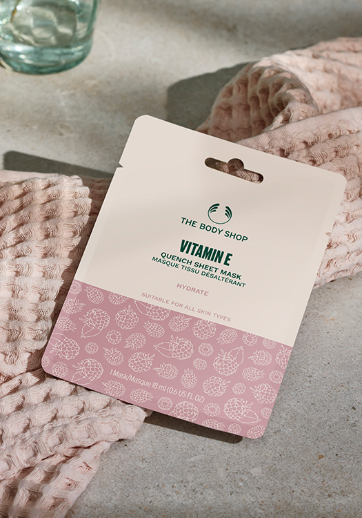 Шийт маска за лице Витамин Е