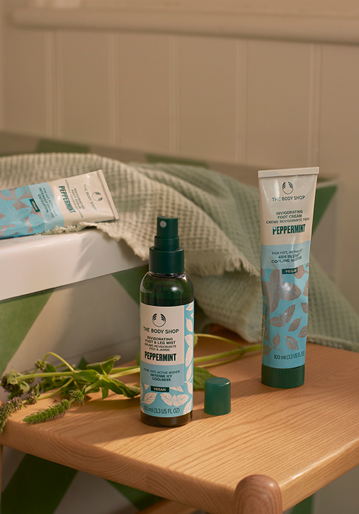 Ревитализиращ ексфолиант за крака Peppermint 100 ml