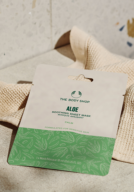 Шийт маска за лице Алое