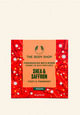 Бомбичка за вана Shea and Saffron 50 g