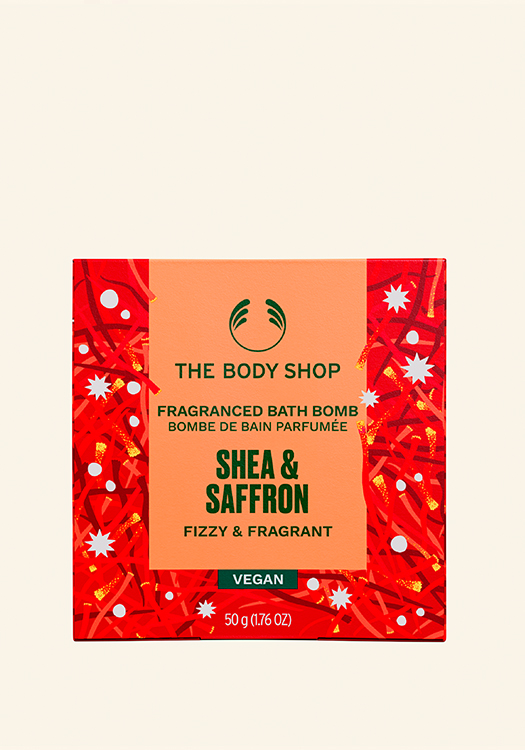 Бомбичка за вана Shea and Saffron 50 g