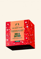 Бомбичка за вана Shea and Saffron 50 g