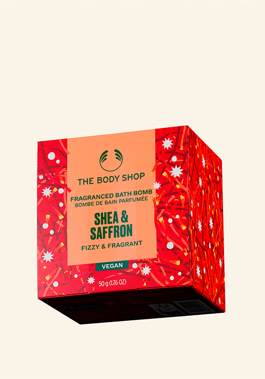 Бомбичка за вана Shea and Saffron 50 g