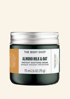 Маска за лице успокояваща Бадемово мляко и овес 75 ml Маска за лице успокояваща Бадемово мляко и овес 75 ml