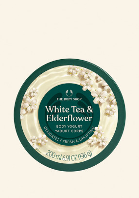 Йогурт за тяло Бял чай и бъз 200 ml