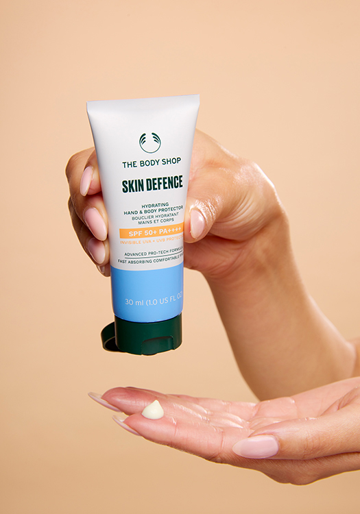 Слънцезащитен крем за ръце и тяло Skin Defence SPF 50 30 ml