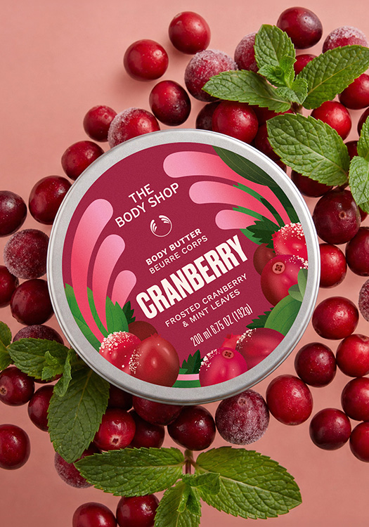 Масло за тяло Cranberry Mint 200 ml