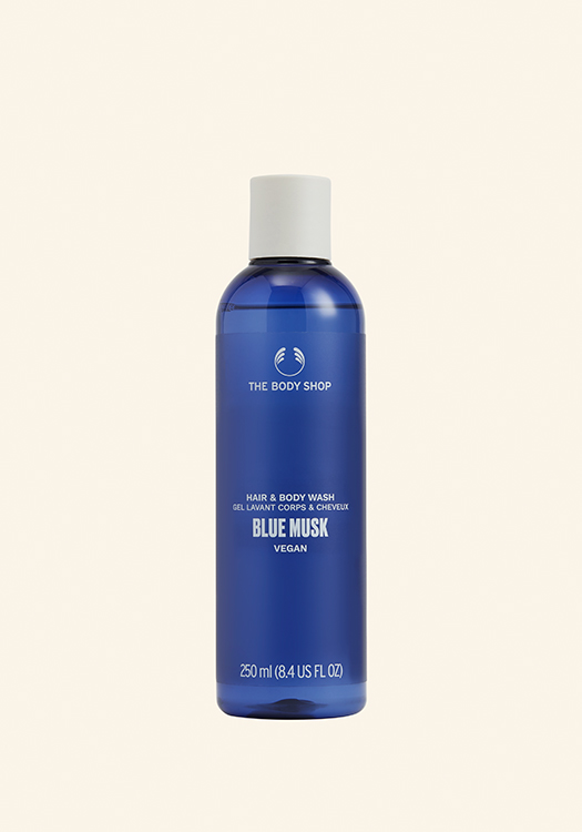 Душ гел и шампоан Blue Musk 250 ml