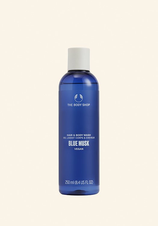 Душ гел и шампоан Blue Musk 250 ml