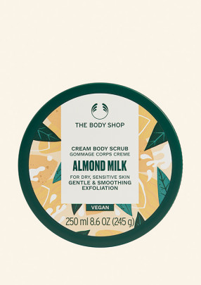 Ексфолиант за тяло за чувствителна кожа Бадемово мляко 250 ml