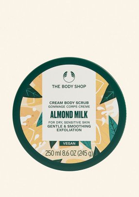 Ексфолиант за тяло за чувствителна кожа Бадемово мляко 250 ml