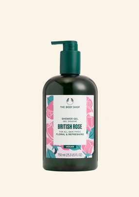 Душ гел British Rose 750 ml