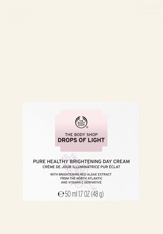 Дневен крем за лице Drops of Light The Body Shop