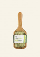 Голяма бамбукова четка за коса